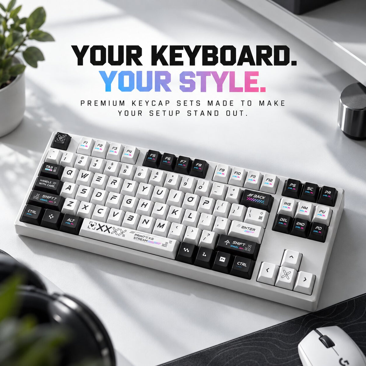 Excalibur Anime Keycap Set