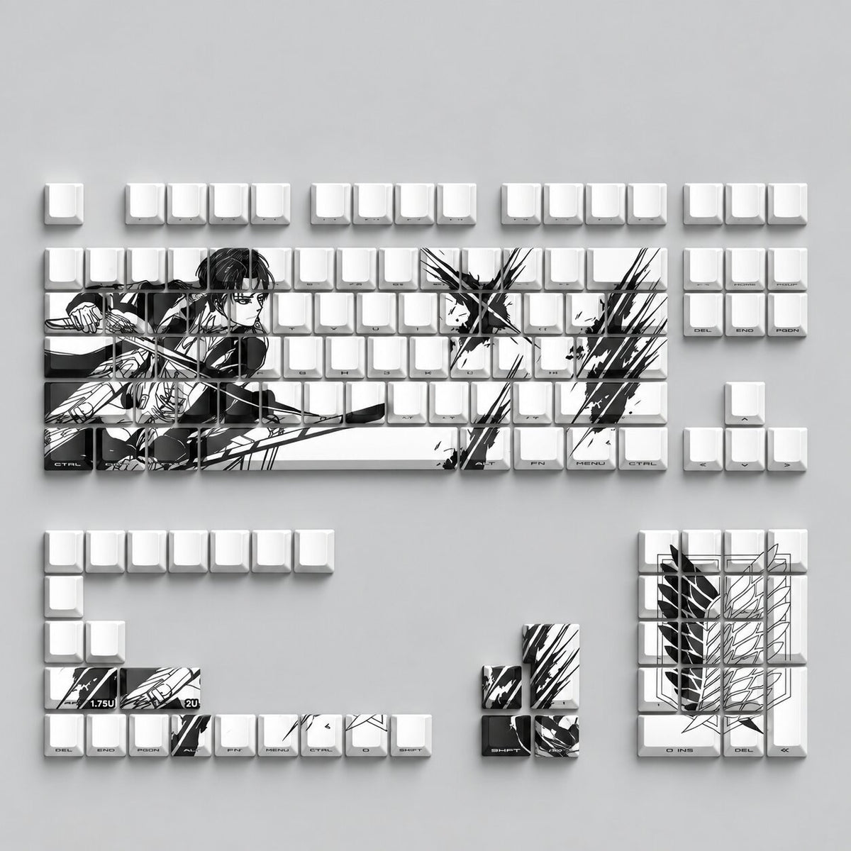 Attack On Titan Levi Keycap Set