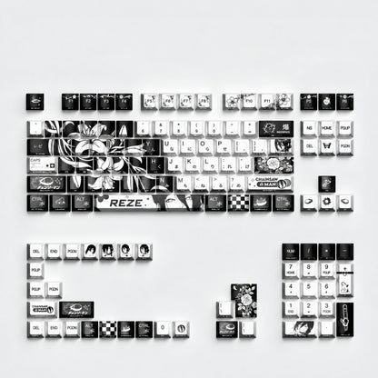 Reze Flowers Keycap Set