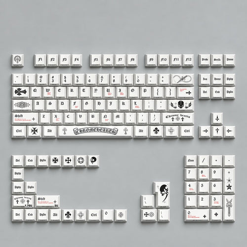 Chrome Hearts Keycaps Set