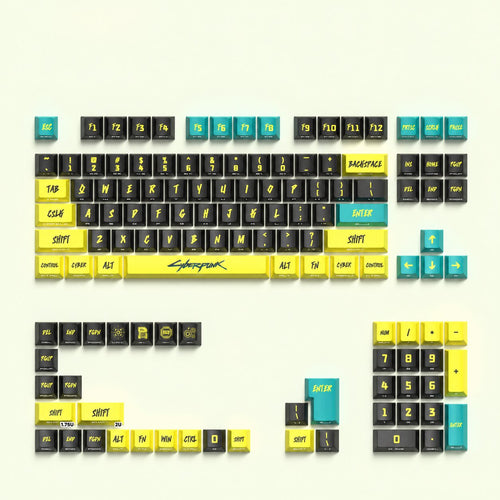 Cyberpunk Keycaps Set