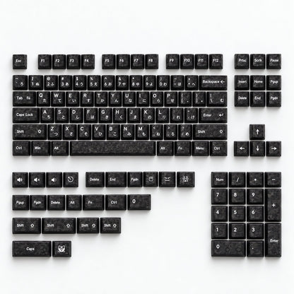 Forged Carbon Keycap Set