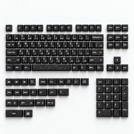 Forged Carbon Keycap Set