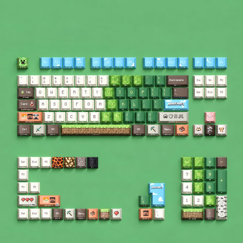 Minecraft Keycaps Set
