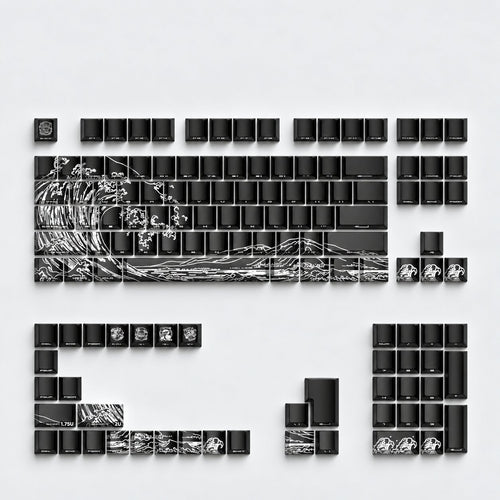 Waves Keycaps Set