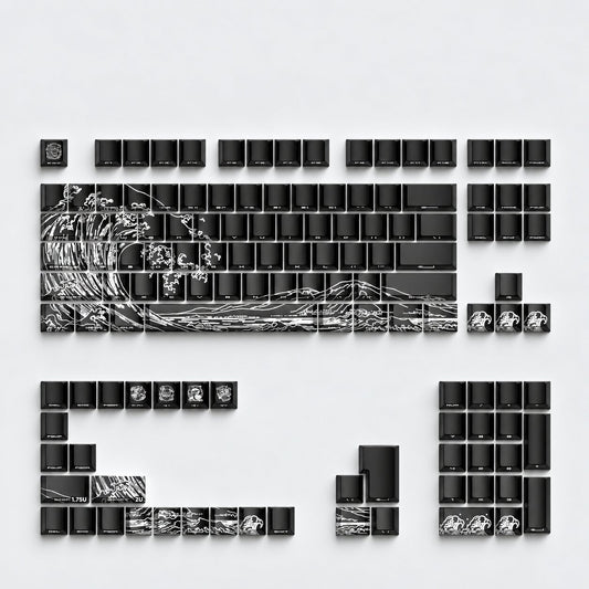 Waves Keycaps Set